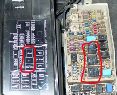 rx8 fuse box location 