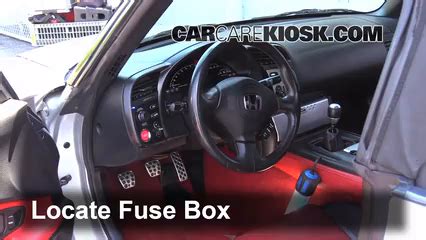 s2000 interior fuse box cover 