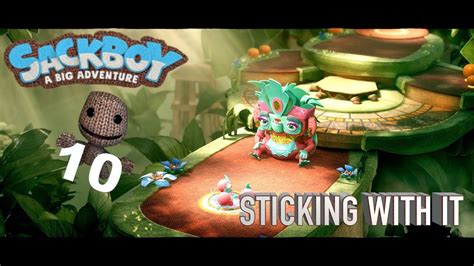 Sackboy Sticking With It Walkthrough