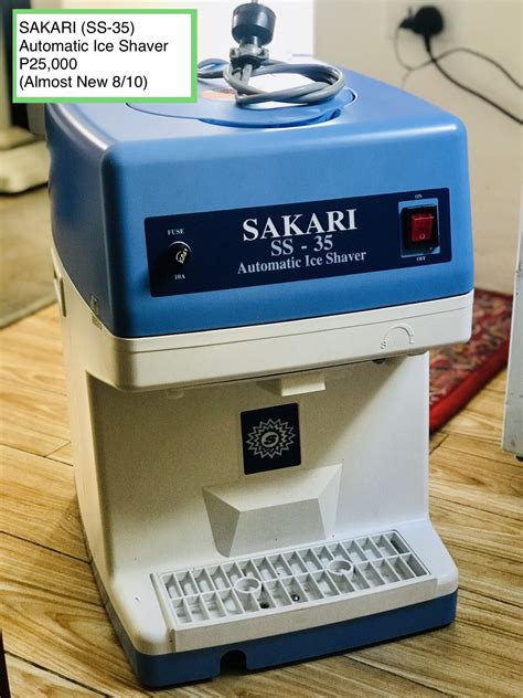 sakari automatic ice shaver