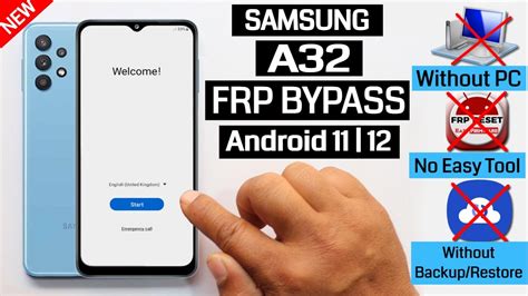 samsung a32 frp bypass android 1.1, Samsung galaxy a32