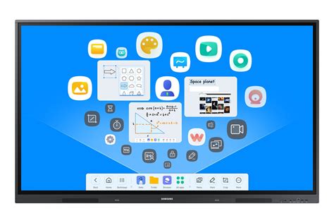 samsung interactive display android apps, Samsung unveils a new android-powered display with interactive features