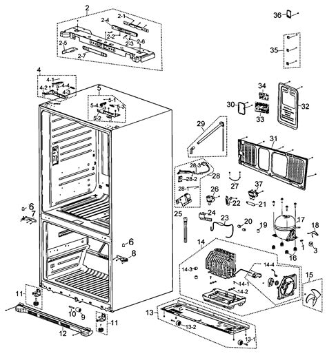 samsung refrigerator rf30hdedtsr wiring diagram 