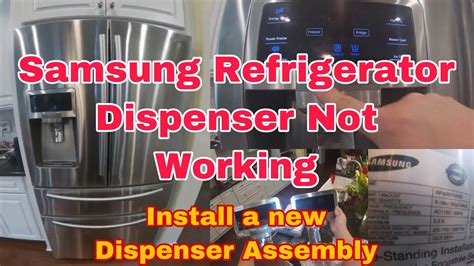 samsung refrigerator rf4287hars ice maker not working
