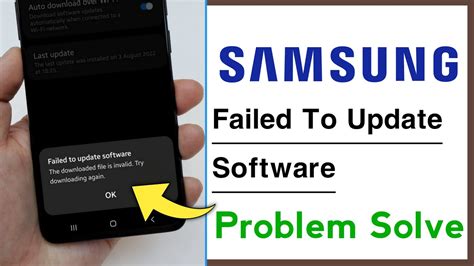 samsung software update problems, How to troubleshoot software update issues
