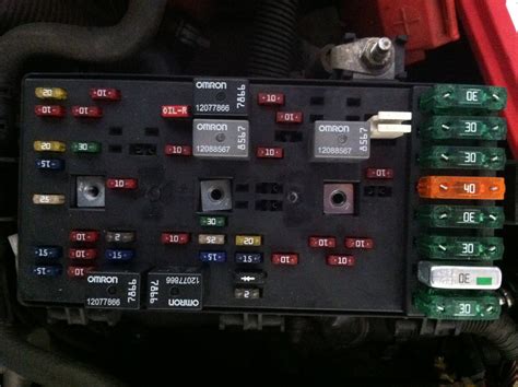 saturn l200 fuse box location 