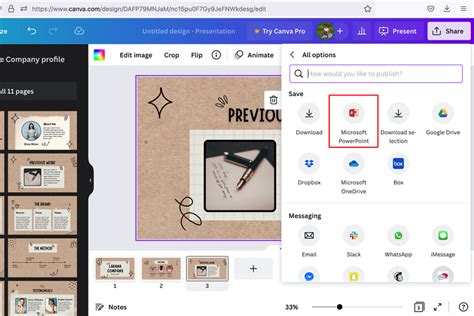 save canva as ppt, How to save your canva presentation as a powerpoint – design school