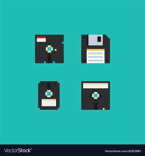 save icon pixel art, Save, data, file, floppy, pixel art icon
