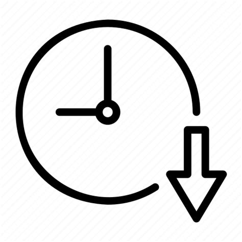 save time reduce downtime icon, Downtime reduce icon