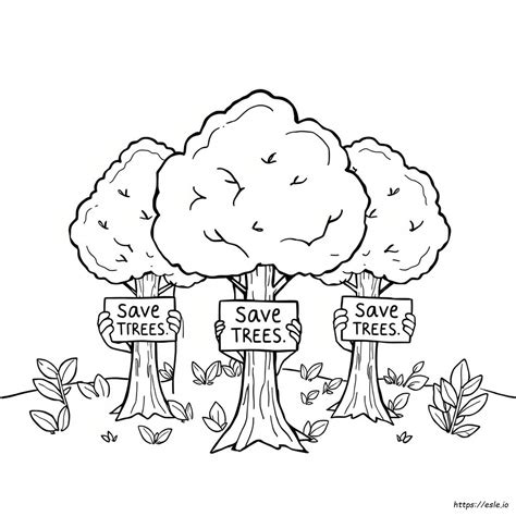 save trees coloring pages, Coloring trees pages day arbor save tree kids drawing environment clipart related popular. Save tree coloring pages