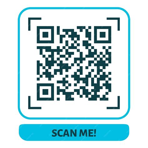 scan me qr code, Premium vector