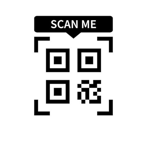 scan me qr code sign, Qr code set. scan me. scan qr code icon. template scan me qr code for