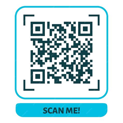 scan me qr code template, Black qr code scan png