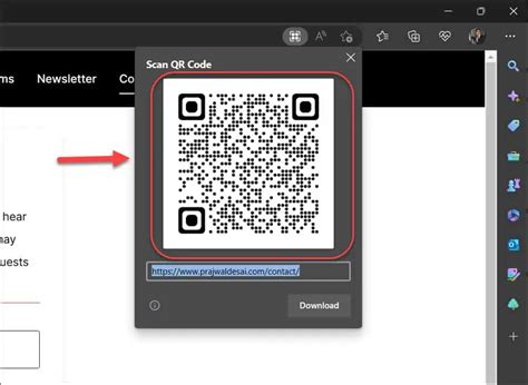 scan qr code microsoft edge, How to enable qr code generator in microsoft edge chromium youtube