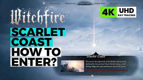 Scarlet Coast Chart Witchfire