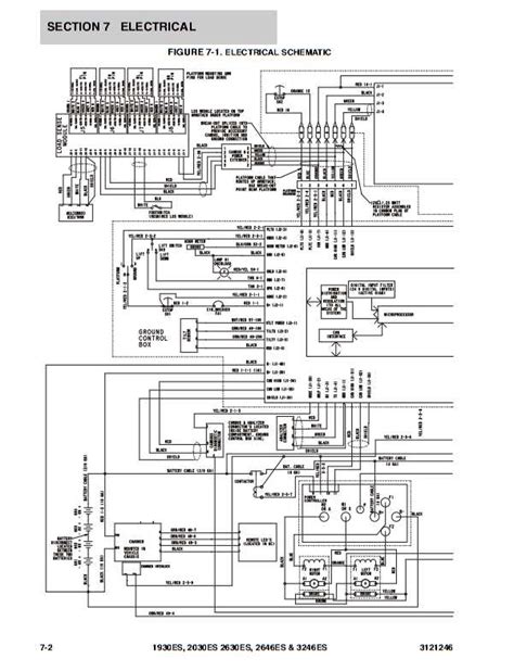 schematics wiring jlg155 