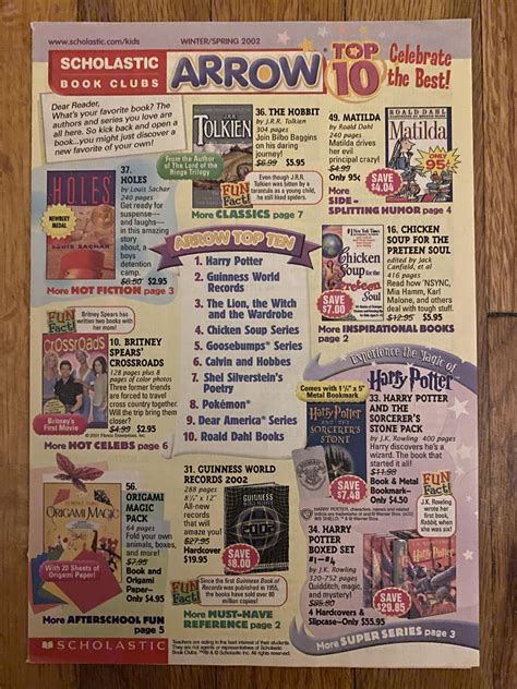 Scholastic Book Catalogs