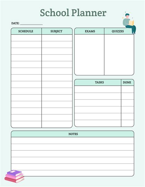 School Planner Template
