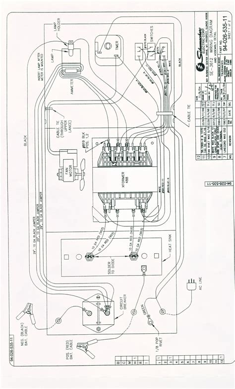 schumacher se 5010a wire diagrams 