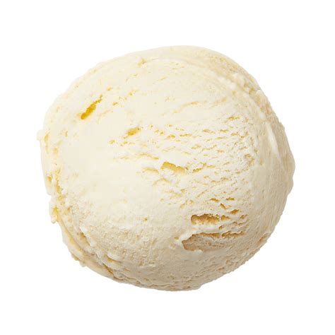 scoop vanilla ice cream