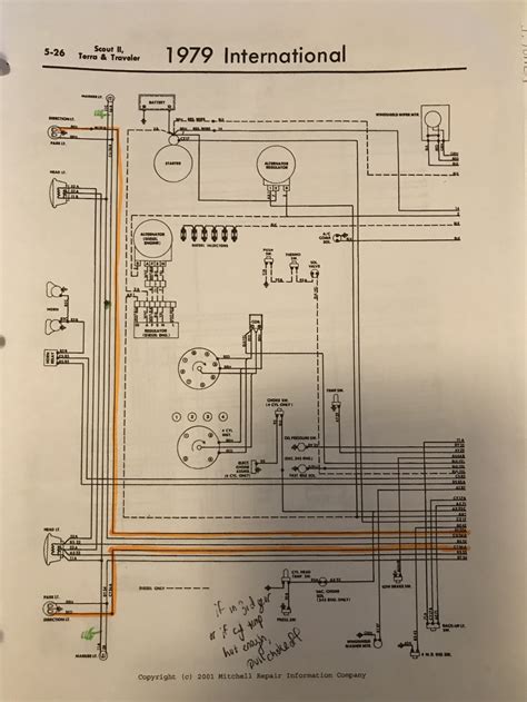 scout ii diesel wiring diagram 