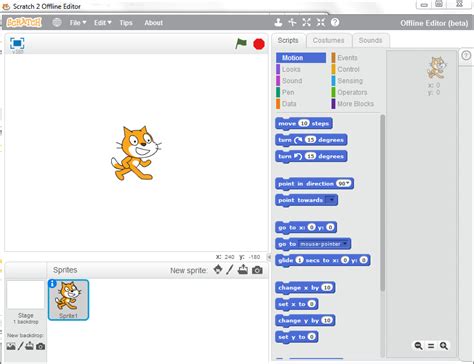 scratch 2.0, Scratch 2.0 : programming for kids via a web browser
