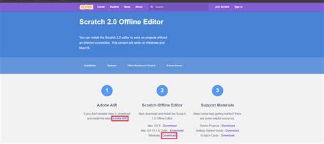 scratch 2.0 adobe air, Scratch offline. How to download and install scratch 2.0 offline editor