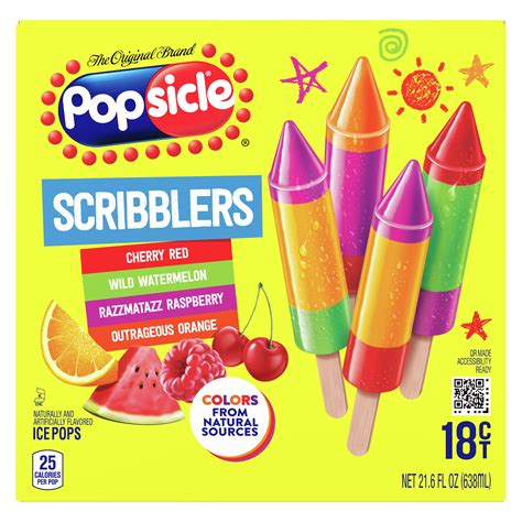 scribblers ice pops