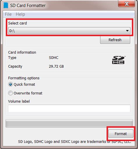 sd format tool free, Free download sd formatter v2 0-0 3