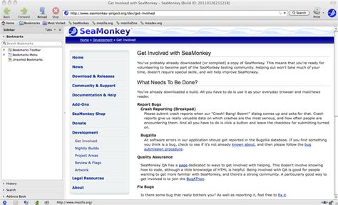 seamonkey, Seamonkey browser mac xml visualization editor screenshots web windows macos screen doc project. Seamonkey screenshots