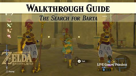 Search For Barta Walkthrough