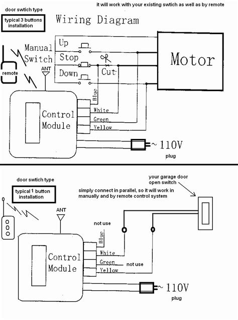 sears garage door wiring diagram 