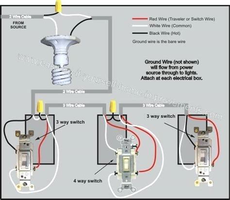 security key light switch wiring diagram 