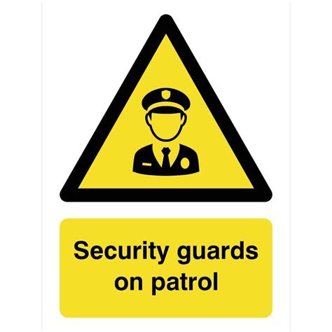 security officer signage, Safety officer