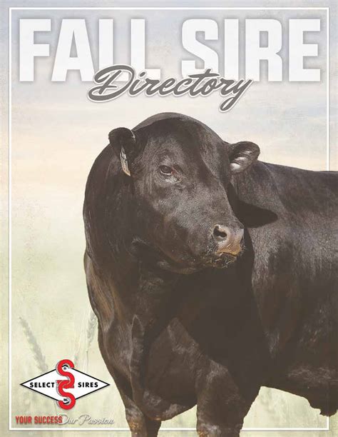 Select Sires Beef Catalog