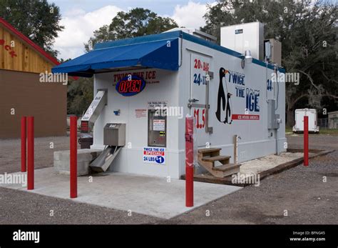 self serve ice machine