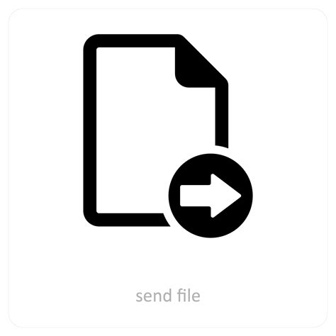 send a file icon windows, Send file generic blue icon