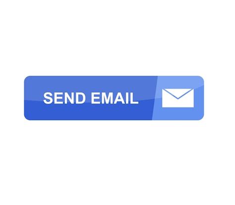 send mail design button, Premium vector