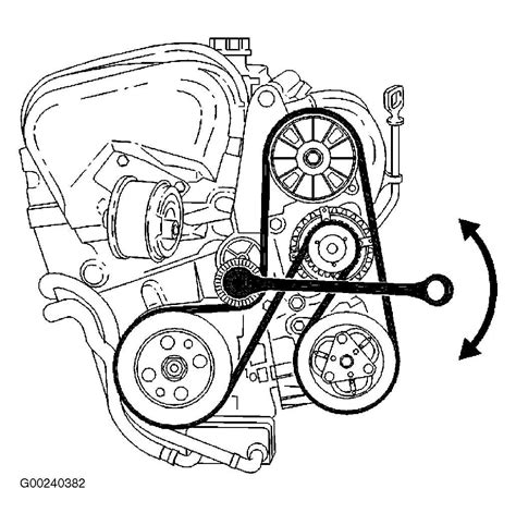 serpentine belt diagram 60 