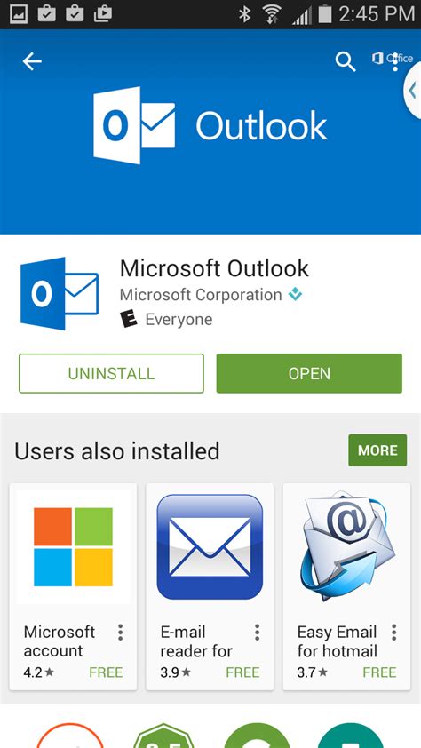 set up email in outlook app android, Outlook for android setup instructions