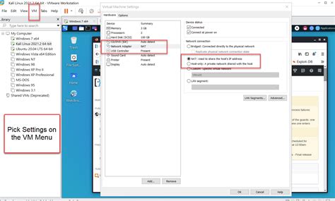 setting vmware network adapter, Network adapter vmware settings change printer default windows. How to change network adapter settings in vmware player