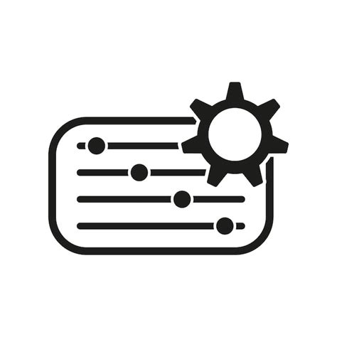 settings menu icon, Eps10 reeks vectoreps10. Setting menu icon set, vector eps10 stock vector