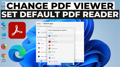 setup default pdf reader, How to set a default pdf reader on all your devices?