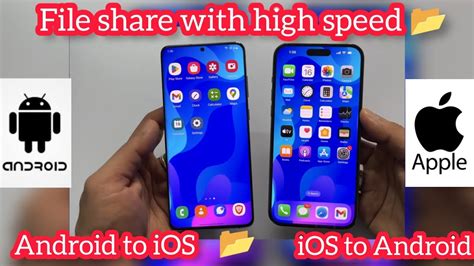 share files from android to ios, How to share files between android and iphone. How to share files between android and iphone wirelessly