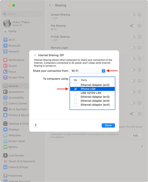 share internet from mac to iphone, Sharing hotspot mac internet turn imore wifi. How to turn your mac's internet connection into a wi-fi hotspot with