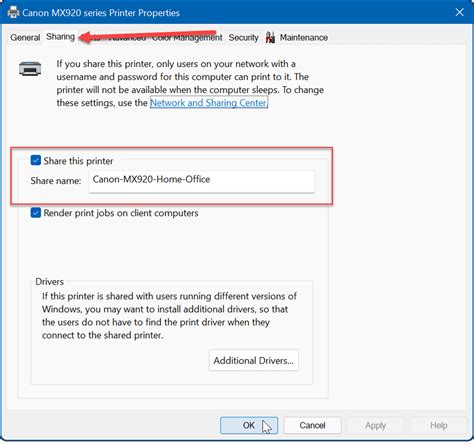 share printer windows 7 ke windows 11, Printer windows sharing network use printers open mac properties enable. √ panduan cara mudah sharing printer windows 11 (+ gambar)