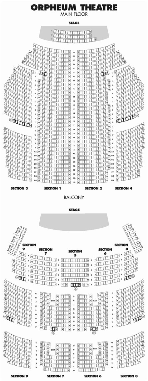 Shn Theatre Seating Chart