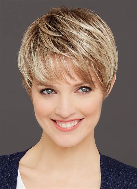 short hair wigs blonde