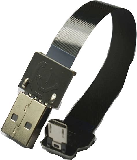 short micro to usb a flat cable, Amazon.com: riieyoca short micro usb cable 1ft, flat flexible micro usb