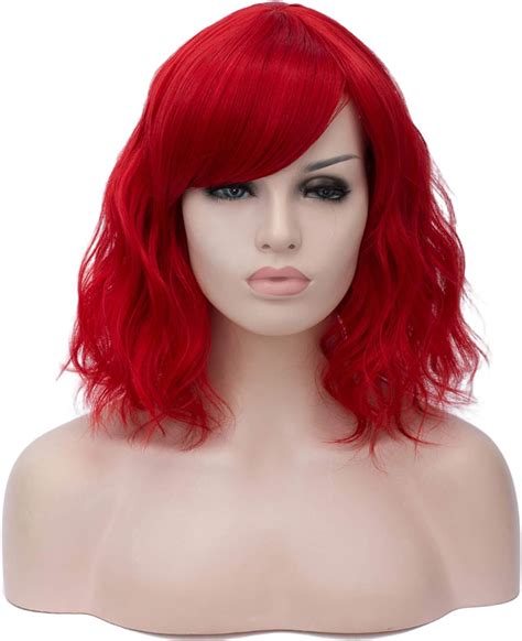 short wig red